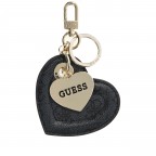 Schlüsselanhänger Yesba 4G-Logo, Farbe: anthrazit, braun, Marke: Guess, Abmessungen in cm: 8.5x13.8x0.5, Bild 1 von 3