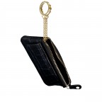 Schlüsselanhänger Kroko, Farbe: schwarz, braun, Marke: Hausfelder Manufaktur, Abmessungen in cm: 12x8x1.5, Bild 4 von 4