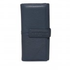 Geldbörse Vintage Leonie Wallet Dark Blue, Farbe: blau/petrol, Marke: Liebeskind Berlin, EAN: 4051436837759, Abmessungen in cm: 19x9.5x3.5, Bild 1 von 4