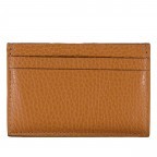 Karten-/Ausweisetui Dollaro, Farbe: schwarz, blau/petrol, cognac, taupe/khaki, rosa/pink, beige, weiß, Marke: Hausfelder Manufaktur, Abmessungen in cm: 10.3x6.7x0.3, Bild 1 von 3