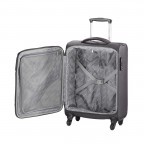 Koffer Softair Größe 57 cm Grau, Farbe: anthrazit, Marke: Assima, Abmessungen in cm: 38x57x23, Bild 3 von 5