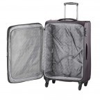 Koffer Softair Größe 70 cm Grau, Farbe: anthrazit, Marke: Assima, Abmessungen in cm: 43x70x28, Bild 3 von 5