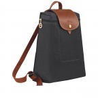 Rucksack Le Pliage Rucksack Anthra, Farbe: anthrazit, Marke: Longchamp, EAN: 3597921025740, Abmessungen in cm: 26x28x10, Bild 2 von 5