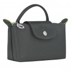 Kosmetiktasche Le Pliage Green Pochette, Farbe: schwarz, anthrazit, blau/petrol, braun, taupe/khaki, grün/oliv, rot/weinrot, flieder/lila, rosa/pink, Marke: Longchamp, Abmessungen in cm: 17x10x5.5, Bild 2 von 6