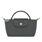 Kosmetiktasche Le Pliage Green Pochette, Farbe: schwarz, anthrazit, blau/petrol, braun, taupe/khaki, grün/oliv, rot/weinrot, flieder/lila, rosa/pink, Marke: Longchamp, Abmessungen in cm: 17x10x5.5, Bild 1 von 6