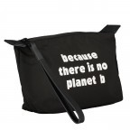 Kosmetiktasche LupitAlf Vanity Case with Message Black, Farbe: schwarz, Marke: Ecoalf, EAN: 8445336244704, Abmessungen in cm: 18x13x6.5, Bild 2 von 5