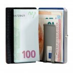Wallet Pure Schwarz, Farbe: schwarz, Marke: I-Clip, EAN: 4260169243618, Abmessungen in cm: 9x7x1.7, Bild 2 von 4