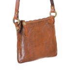 Umhängetasche Leder 20cm Cognac, Farbe: cognac, Marke: Campomaggi, EAN: 8054302007702, Abmessungen in cm: 20x15x1, Bild 2 von 5