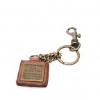 Schlüsselanhänger PC011-VL Leder Cognac, Farbe: cognac, Marke: Campomaggi, Abmessungen in cm: 4x4x0, Bild 2 von 3