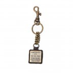 Schlüsselanhänger PC011-VL Leder Grigio, Farbe: grau, Marke: Campomaggi, Abmessungen in cm: 4x4x0, Bild 1 von 3