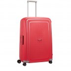 Koffer S´Cure Spinner 75 Crimson Red, Farbe: rot/weinrot, Marke: Samsonite, EAN: 5414847326547, Abmessungen in cm: 52x75x31, Bild 2 von 5