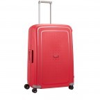 Koffer S´Cure Spinner 69 Crimson Red, Farbe: rot/weinrot, Marke: Samsonite, EAN: 5414847326479, Abmessungen in cm: 49x69x29, Bild 2 von 6