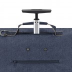 Einkaufsroller Trolley M Heringbone Dark Blue, Farbe: blau/petrol, Marke: Reisenthel, EAN: 4012013734137, Abmessungen in cm: 43x53x21, Bild 4 von 5