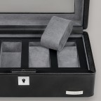 Uhrenkasten Tempora 804020 für vier Uhren, Marke: Windrose, Abmessungen in cm: 26.5x9.5x14.5, Bild 5 von 6