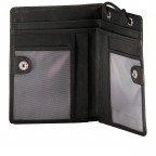 Brustbeutel Schwarz, Farbe: schwarz, Marke: Hausfelder Manufaktur, EAN: 4039584251511, Abmessungen in cm: 10.3x12.2x0.7, Bild 4 von 4