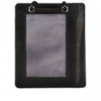 Brustbeutel Schwarz, Farbe: schwarz, Marke: Hausfelder Manufaktur, EAN: 4039584251511, Abmessungen in cm: 10.3x12.2x0.7, Bild 3 von 4