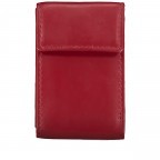Geldbörse Elegance Rot, Farbe: rot/weinrot, Marke: Hausfelder Manufaktur, EAN: 4039584003691, Abmessungen in cm: 8.4x5.5x1.5, Bild 3 von 4