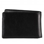Geldbörse Elegance Schwarz, Farbe: schwarz, Marke: Hausfelder Manufaktur, EAN: 4039584250019, Abmessungen in cm: 10x6.5x2, Bild 3 von 5