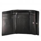 Geldbörse Elegance Schwarz, Farbe: schwarz, Marke: Hausfelder Manufaktur, EAN: 4039584250057, Abmessungen in cm: 11.5x8.5x2, Bild 5 von 5