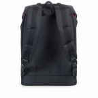 Rucksack Retreat einfarbig Volumen 18 Liter Black, Farbe: schwarz, Marke: Herschel, EAN: 0828432061020, Abmessungen in cm: 34x46x12, Bild 3 von 5