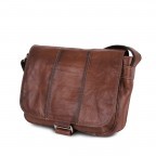 Kuriertasche Twenty Five I Cross Washed, Farbe: cognac, Marke: Bull & Hunt, Abmessungen in cm: 25x31x11, Bild 3 von 4