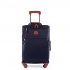 Koffer X-BAG & X-Travel 55 cm Ocean Blue, Farbe: blau/petrol, Marke: Brics, Abmessungen in cm: 36x55x23, Bild 1 von 4