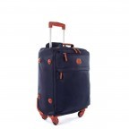 Koffer X-BAG & X-Travel 55 cm Ocean Blue, Farbe: blau/petrol, Marke: Brics, Abmessungen in cm: 36x55x23, Bild 2 von 4