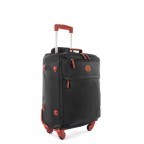 Koffer X-BAG & X-Travel 55 cm Black, Farbe: schwarz, Marke: Brics, Abmessungen in cm: 36x55x23, Bild 2 von 4