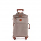 Koffer X-BAG & X-Travel 55 cm Dove Grey, Farbe: taupe/khaki, Marke: Brics, Abmessungen in cm: 36x55x23, Bild 1 von 4