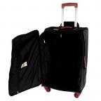 Koffer X-BAG & X-Travel 65 cm Black, Farbe: schwarz, Marke: Brics, Abmessungen in cm: 40x65x24, Bild 5 von 5