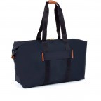 Reisetasche X-BAG & X-Travel 2 in 1, Farbe: schwarz, blau/petrol, braun, cognac, taupe/khaki, grün/oliv, rot/weinrot, bunt, Marke: Brics, Abmessungen in cm: 55x32x20, Bild 5 von 5