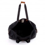 Reisetasche X-BAG & X-Travel 2 in 1 Black, Farbe: schwarz, Marke: Brics, EAN: 8016623886510, Abmessungen in cm: 55x32x20, Bild 4 von 5
