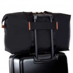 Reisetasche X-BAG & X-Travel 2 in 1 Black, Farbe: schwarz, Marke: Brics, EAN: 8016623886510, Abmessungen in cm: 55x32x20, Bild 5 von 5