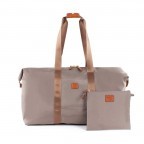 Reisetasche X-BAG & X-Travel 2 in 1 Dove Grey, Farbe: taupe/khaki, Marke: Brics, EAN: 8016623886527, Abmessungen in cm: 55x32x20, Bild 3 von 5