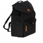 Rucksack X-BAG & X-Travel Black, Farbe: schwarz, Marke: Brics, EAN: 8016623887678, Abmessungen in cm: 30x34x14, Bild 2 von 7