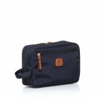 Kulturbeutel X-BAG & X-Travel Blue, Farbe: blau/petrol, Marke: Brics, Abmessungen in cm: 25x17x9, Bild 2 von 3