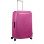 Koffer S´Cure Spinner 75 Fuchsia, Farbe: rosa/pink, Marke: Samsonite, EAN: 5414847590214, Abmessungen in cm: 52x75x31, Bild 2 von 5