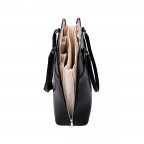 Shopper Couture SO-COUTURE Schwarz, Farbe: schwarz, Marke: Socha, EAN: 4029276048161, Abmessungen in cm: 44.5x32.5x14, Bild 4 von 11