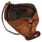 Beuteltasche Soft-Weaving Helena B3.5044 Charming Cognac, Farbe: cognac, Marke: Harbour 2nd, Abmessungen in cm: 40x27x16, Bild 3 von 3