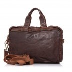 Aktentasche Sydney 23 Mokka, Farbe: braun, Marke: Jack Kinsky, EAN: 4051482384313, Abmessungen in cm: 36x26x12, Bild 3 von 4