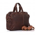 Aktentasche Sydney 23 Mokka, Farbe: braun, Marke: Jack Kinsky, EAN: 4051482384313, Abmessungen in cm: 36x26x12, Bild 2 von 4