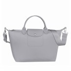 Handtasche Le Pliage Néo Handtasche M Hellgrau, Farbe: grau, Marke: Longchamp, EAN: 3597921827757, Abmessungen in cm: 32x28x17, Bild 1 von 3