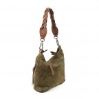 Beuteltasche Nelly 10125 Canvas Khaki, Farbe: taupe/khaki, Marke: Suri Frey, Abmessungen in cm: 27x27x8, Bild 3 von 7