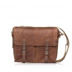 Kuriertasche Hunter Lewis Vintage Tan, Farbe: cognac, Marke: Aunts & Uncles, EAN: 4250394922365, Abmessungen in cm: 33x27x9, Bild 1 von 4