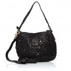 Beuteltasche Soft-Weaving Fenja B3.4832 Dark Ash, Farbe: anthrazit, Marke: Harbour 2nd, Abmessungen in cm: 31x20x11, Bild 4 von 4