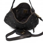 Beuteltasche Soft-Weaving Fenja B3.4832 Dark Ash, Farbe: anthrazit, Marke: Harbour 2nd, Abmessungen in cm: 31x20x11, Bild 3 von 4