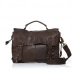 Aktentasche Cool-Casual Bodil B3.5174 Chocolate Brown, Farbe: braun, Marke: Harbour 2nd, EAN: 4046478022133, Abmessungen in cm: 36x29x9, Bild 1 von 5