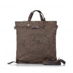 Rucksack Taschen-Funktion Grigio, Farbe: grau, braun, Marke: Campomaggi, Abmessungen in cm: 42x44x2, Bild 2 von 6