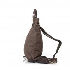 Rucksack Taschen-Funktion Grigio, Farbe: grau, braun, Marke: Campomaggi, Abmessungen in cm: 42x44x2, Bild 3 von 6