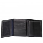 Geldbörse Smooth Midas V16 Black, Farbe: schwarz, Marke: Joop!, EAN: 4053533160563, Abmessungen in cm: 11x12.5x2, Bild 3 von 4